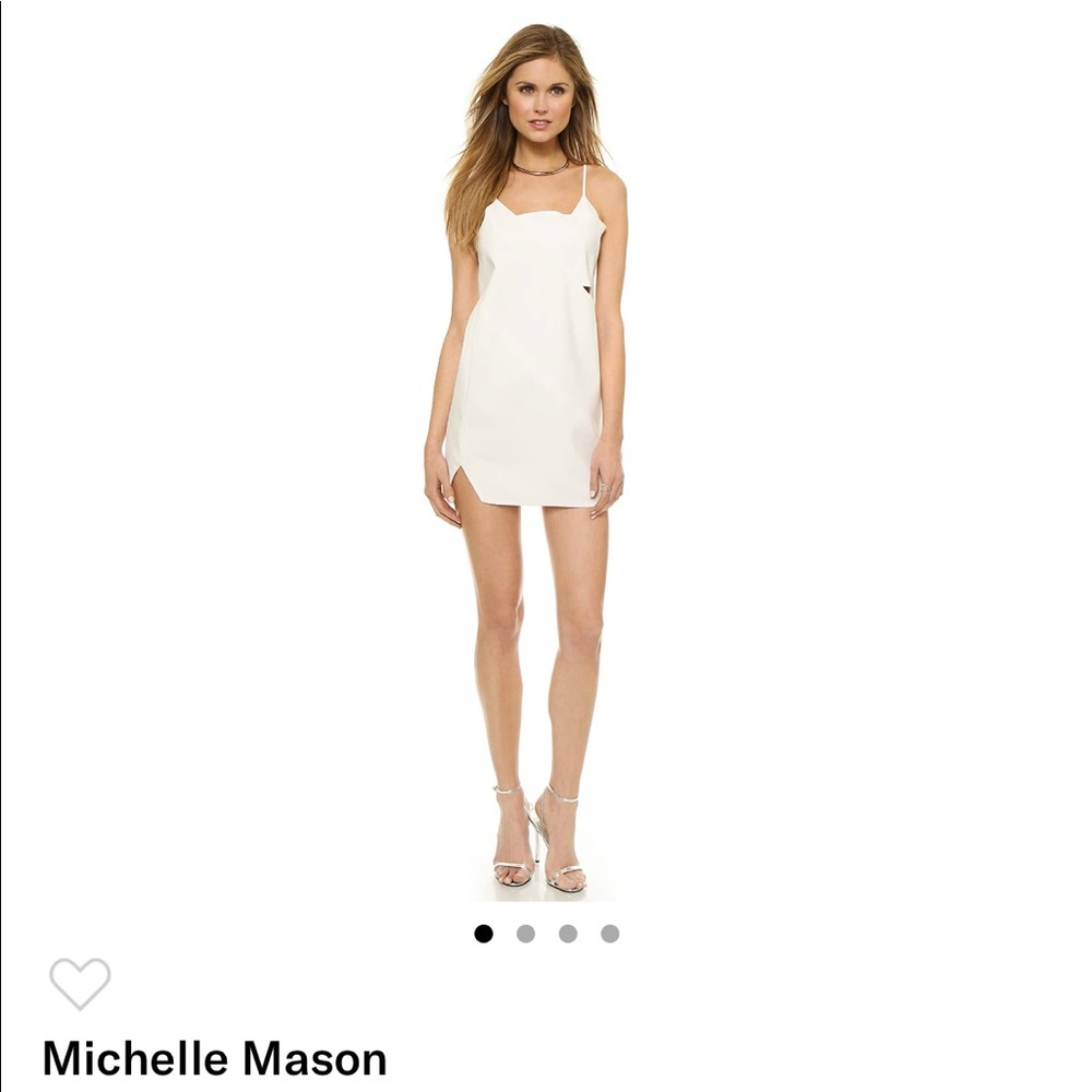 Michelle Mason cutout shift dress